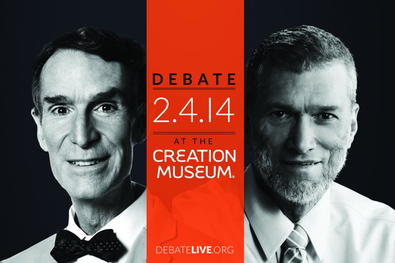 debate promo postcard